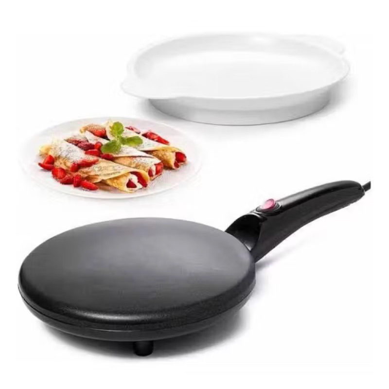 Panquequeira Elétrica 220v e 110v panqueca rapida, pratica, fazer panqueca facil, omeleteira, crepeira, tapioqueira