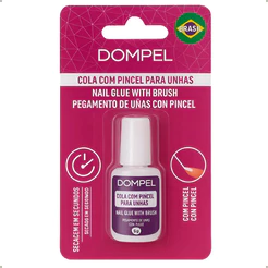 Cola Para Unhas Postiças Com Pincel Premium 5g