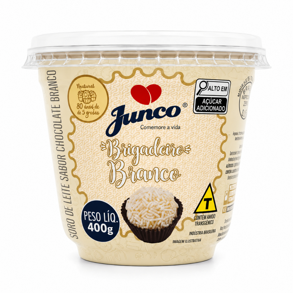 Junco Brigadeiro Branco 400g