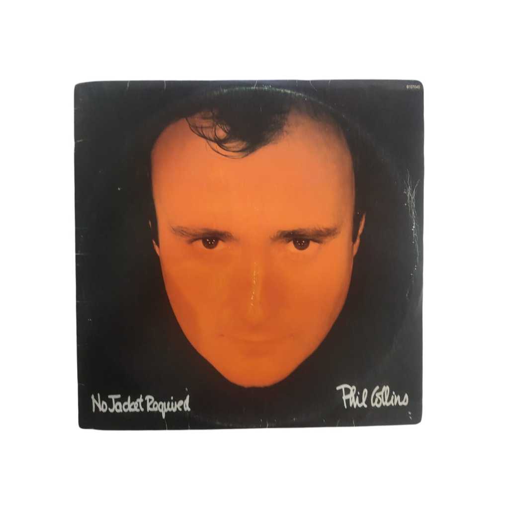 LP Disco Vinil Phil Collins No Jacket Required Usado Conservado