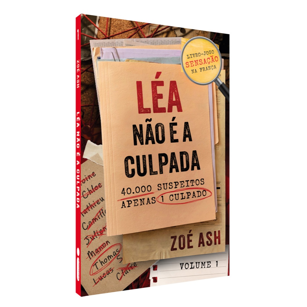 Léa não é a culpada Vol. 1: Livro-jogo com páginas destacáveis por Zoé Ash, Intrínseca · foto 2