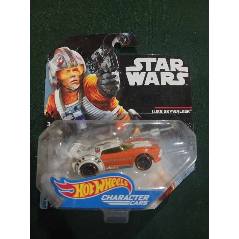 Hot Wheels Character Cars Star Wars - Luke Skywalker (Novo/Lacrado)