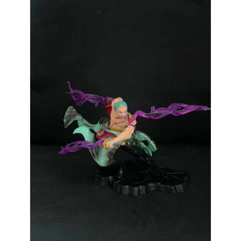 Action Figure Zoro One Piece PVC Colecionável Boneco Anime Geek Decoração