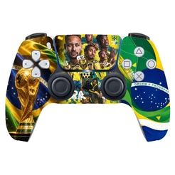 Skin Premium Adesiva Controle Playstation 5 Ps5 Times Futebol