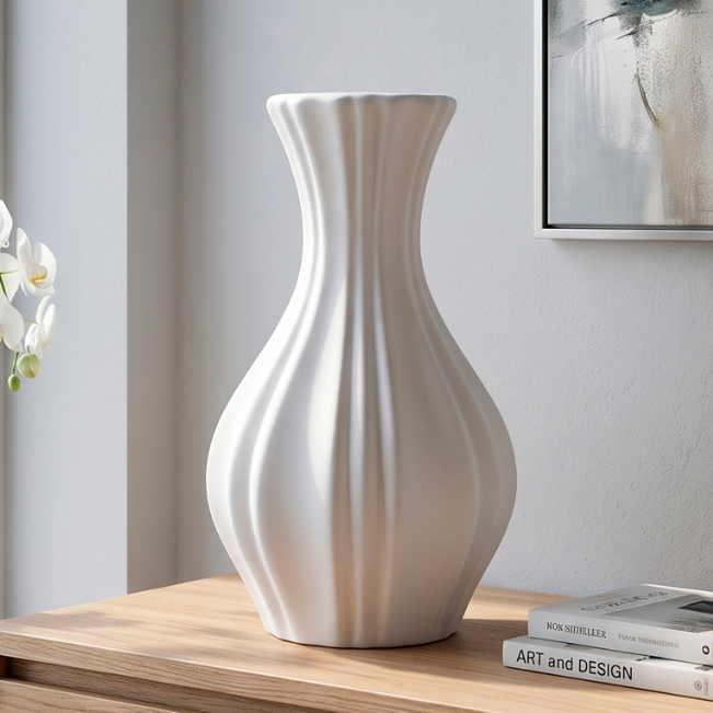 Enfeite Moderno Cerâmica Grande Vaso Decorativo Colorido Decoração Sala Casa Casamento Aniversário