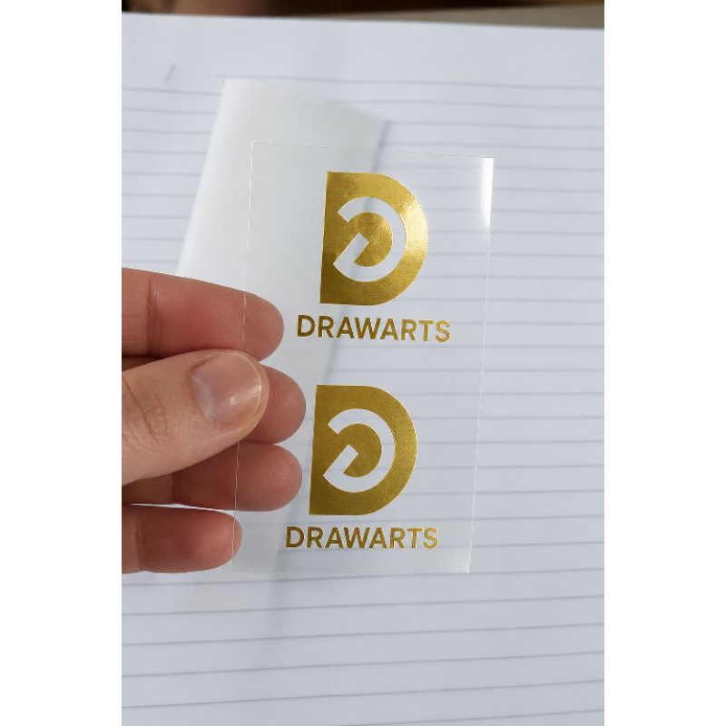 Adesivo Termocolante Logo Personalizado fácil Aplicação com Ferro de passar