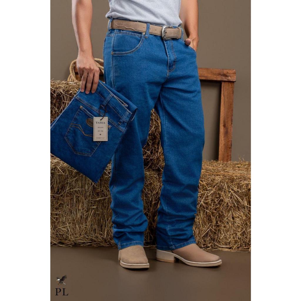 Calça Masculina Jeans Tassa / Wrangler Country Resistente e Confortável