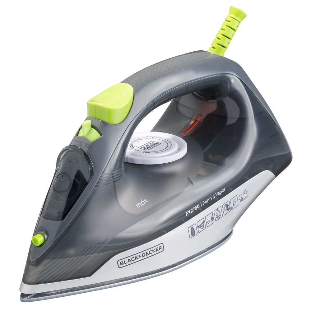 Ferro à Vapor BLACK+DECKER FX2750 1200W Com Antigotejamento 110V