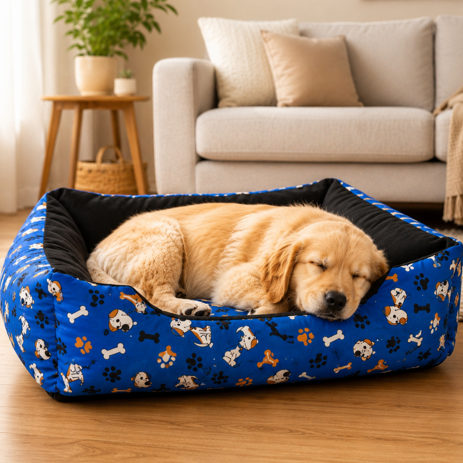 Cama Pet Premium Caminha Almofada Térmica 40x50cm Cachorro ou Gato com Zíper 100% Lavável