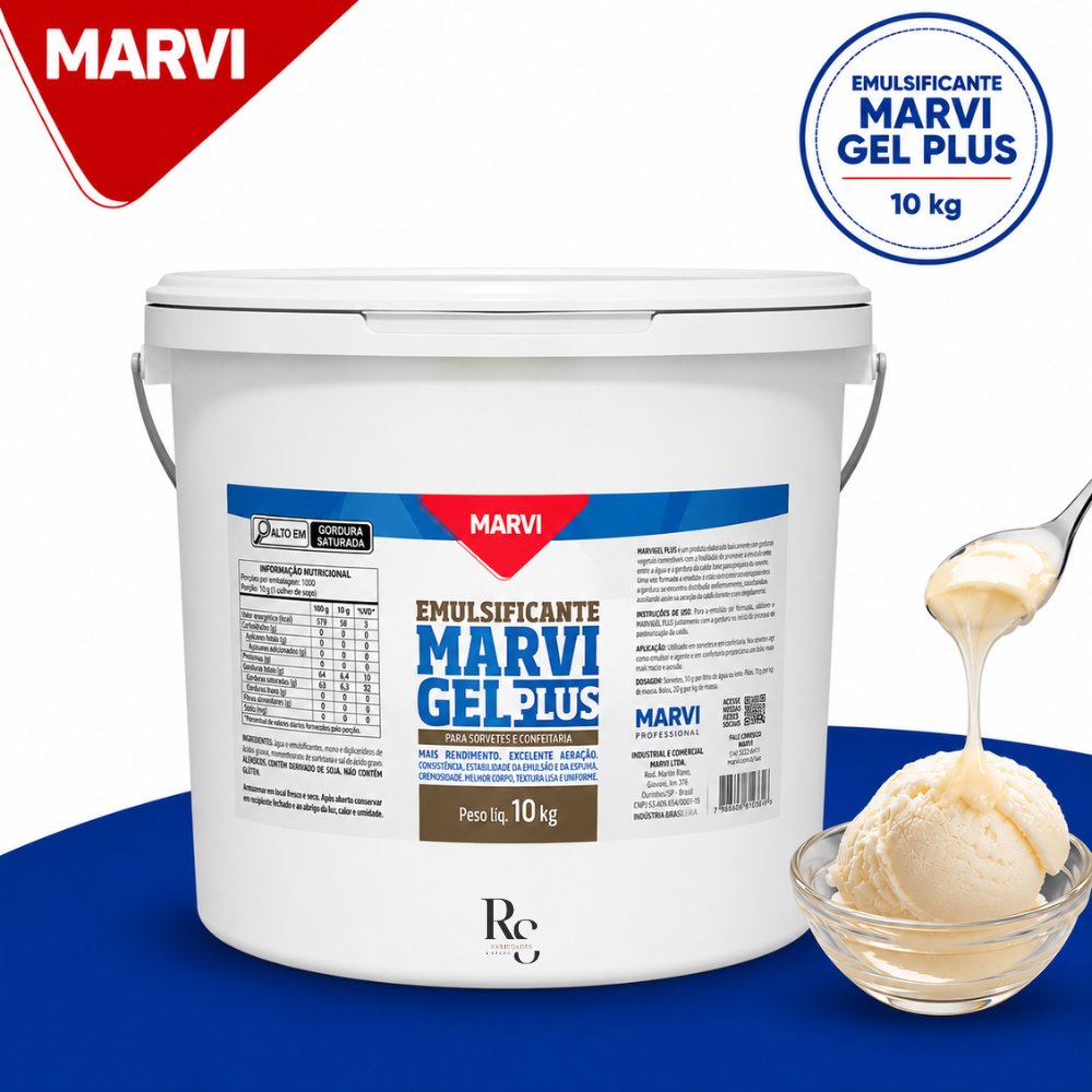 Emulsificante MarviGel Plus 10 kg.