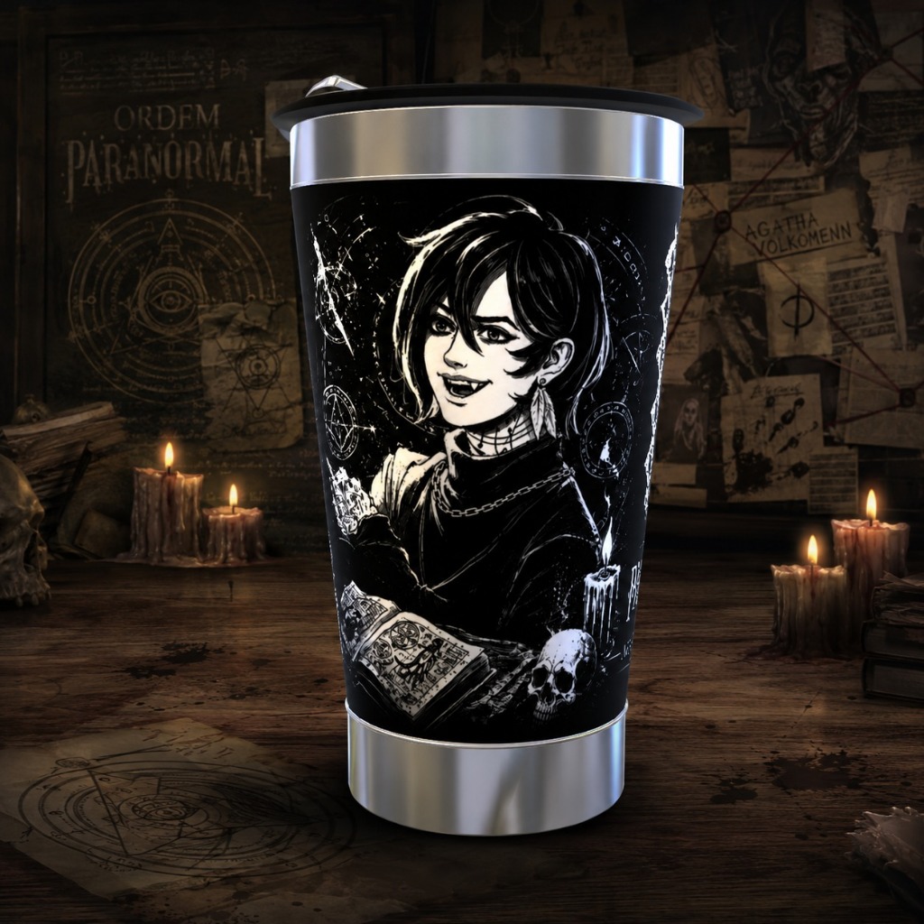 Copo Térmico Agatha Volkommen Ordem Paranormal RPG 473ml