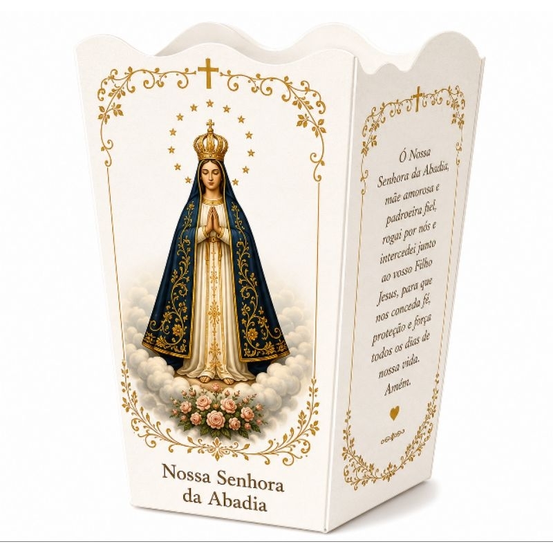 Protetor de Vela Nossa Senhora da Abadia/Procissão Padroeira Nossa Senhora da Abadia