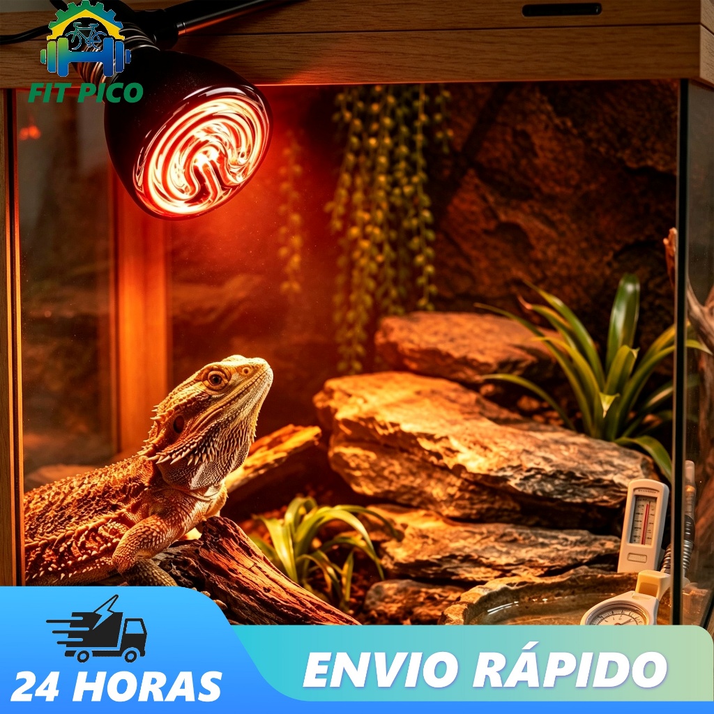 110V/220V 100W Lâmpada Cerâmica Aquecedor Repteis E Aves Aquecimento Sem Emissão De Luz