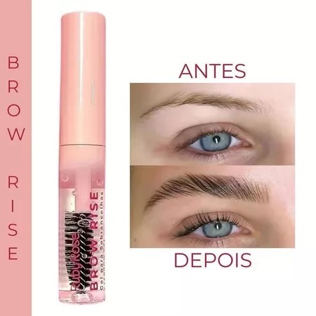 Gel Incolor para Sobrancelhas Ruby Rose Brow Rise HB-E2503 Fixação Intensa