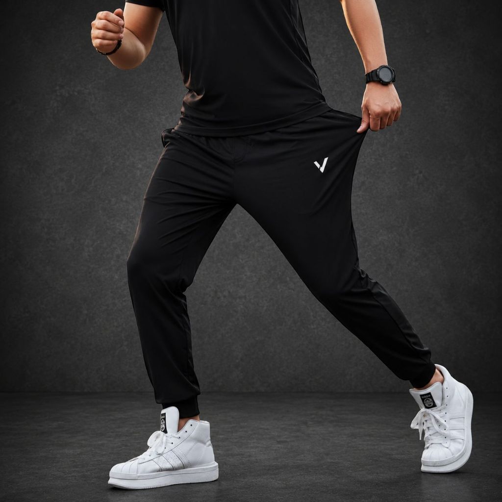 Calça Jogger Velkon Elastano Plus Size para Treino/Academia Esportiva Masculina Original