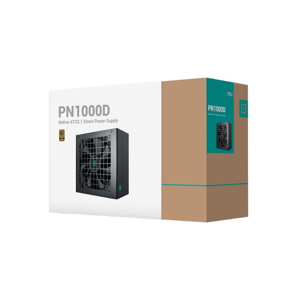 Fonte ATX DEEPCOOL GamerStorm PN1000D 1000W [R-PNA00D-FC0B-JGWO-V2] PFC Ativo / 