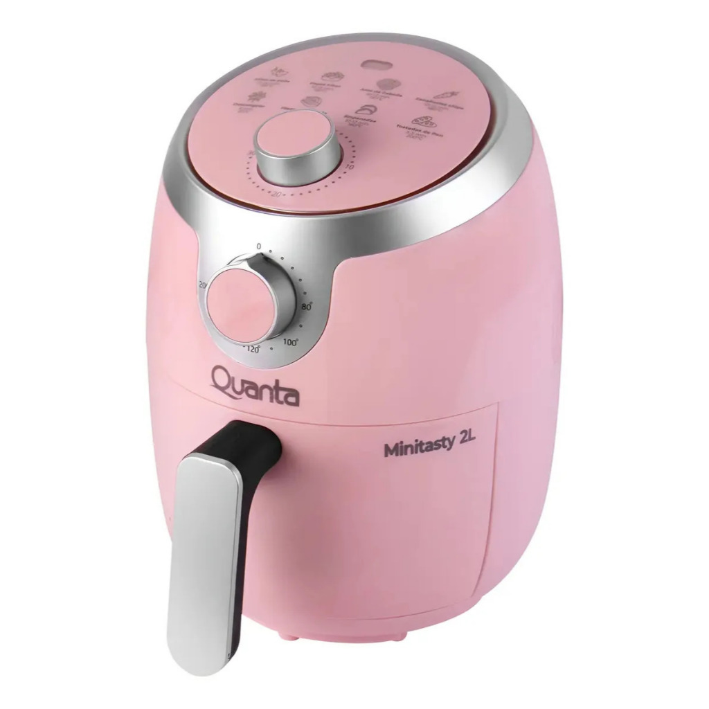 Fritadeira Elétrica Air Fryer  Minitasty 1000W - 2 litros pequena 1 pessoa