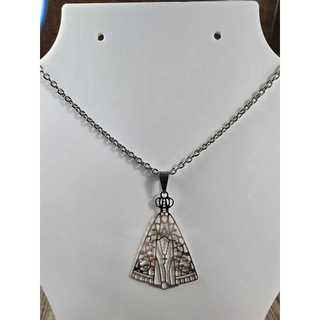 COLAR NOSSA SENHORA APARECIDA EM AÇO INOX | COLAR RELIGIOSO FEMININO