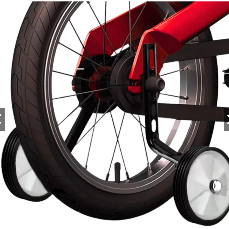 Roda Rodinha Lateral Bike Infantil Regulável Aro 12 14 16 20 Paco