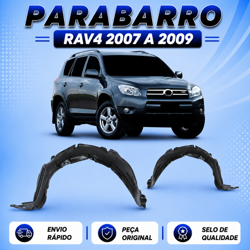 Parabarro Rav4 ANO 2007 2008 2009