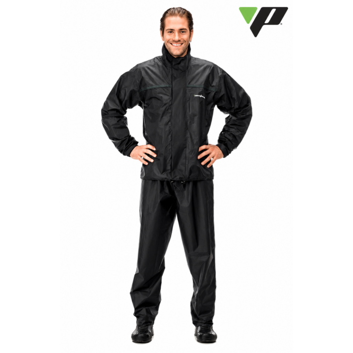 Capa De Chuva Nylon 1000 Impermeável Com Gola Motoqueiro Pantaneiro