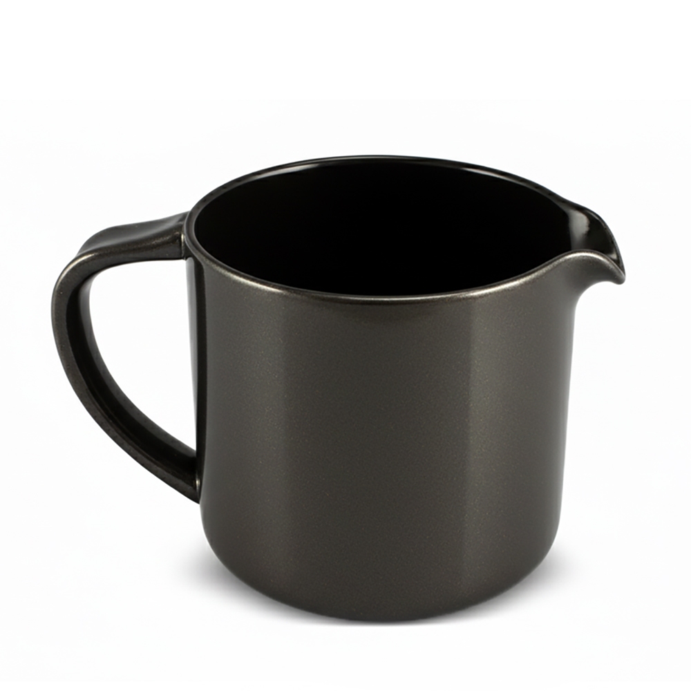 Fervedor de Cerâmica Ceraflame 1000ml Atóxico Leiteira Onyx Gray