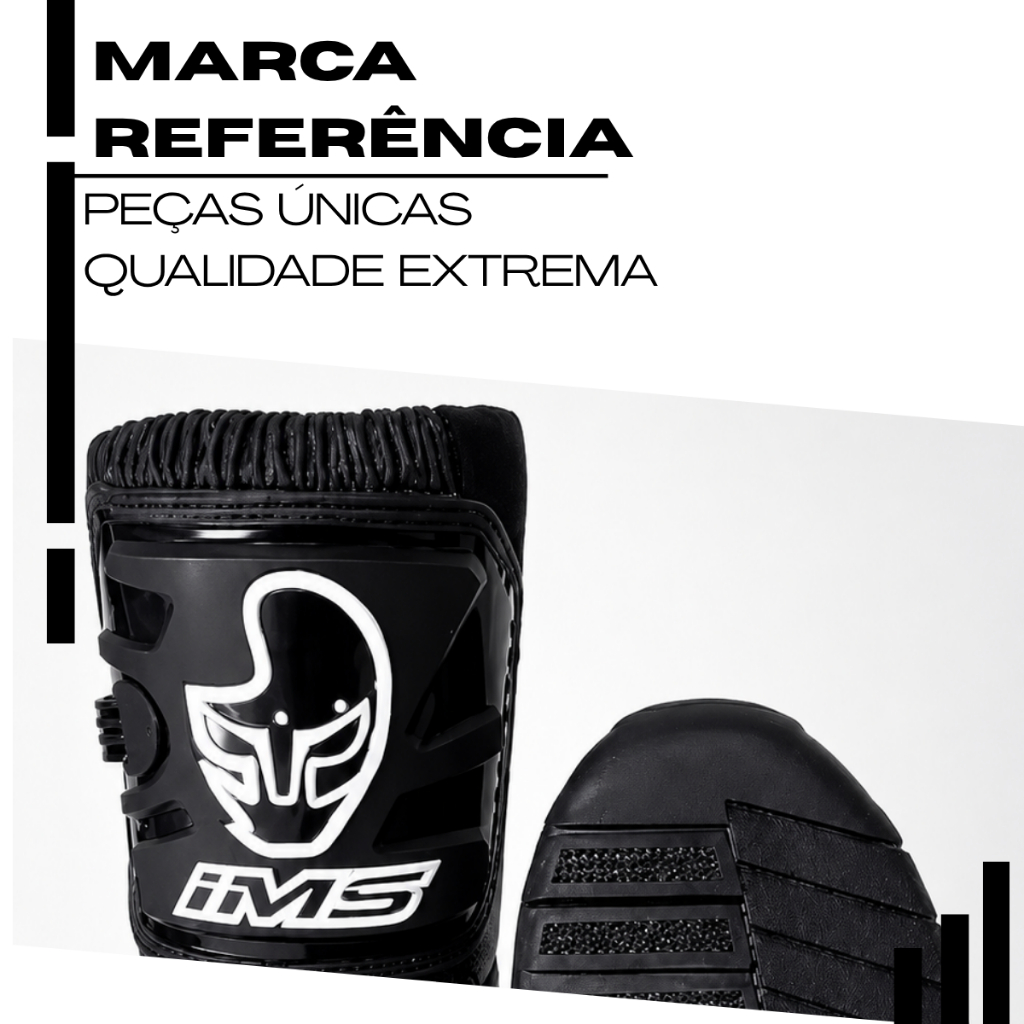 Bota IMS Revolution Preta Motocross Trilha Enduro — imagem 2 de 2