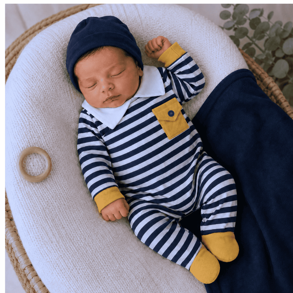 Saída de maternidade menino Listras Noah