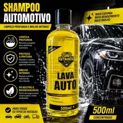 Shampoo Automotivo Concentrado para Todos os Tipos de Veículos