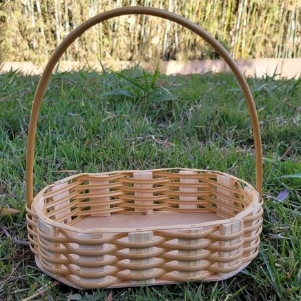Kit Cesta Fraldeira Oval Sintetica 5 Ou 10 Unidades Para Presente