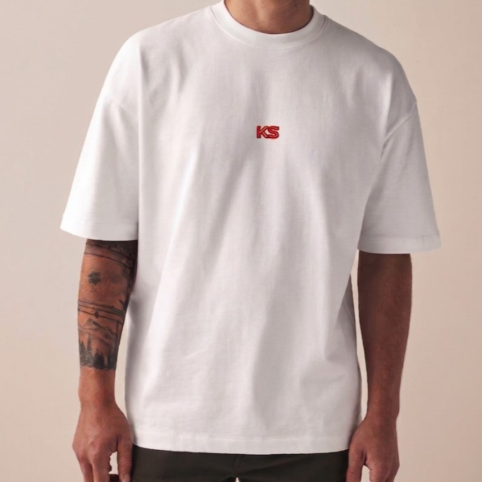 Camiseta Oversized Algodão Premium - Caimento Moderno KS Store - Confortável e Versátil