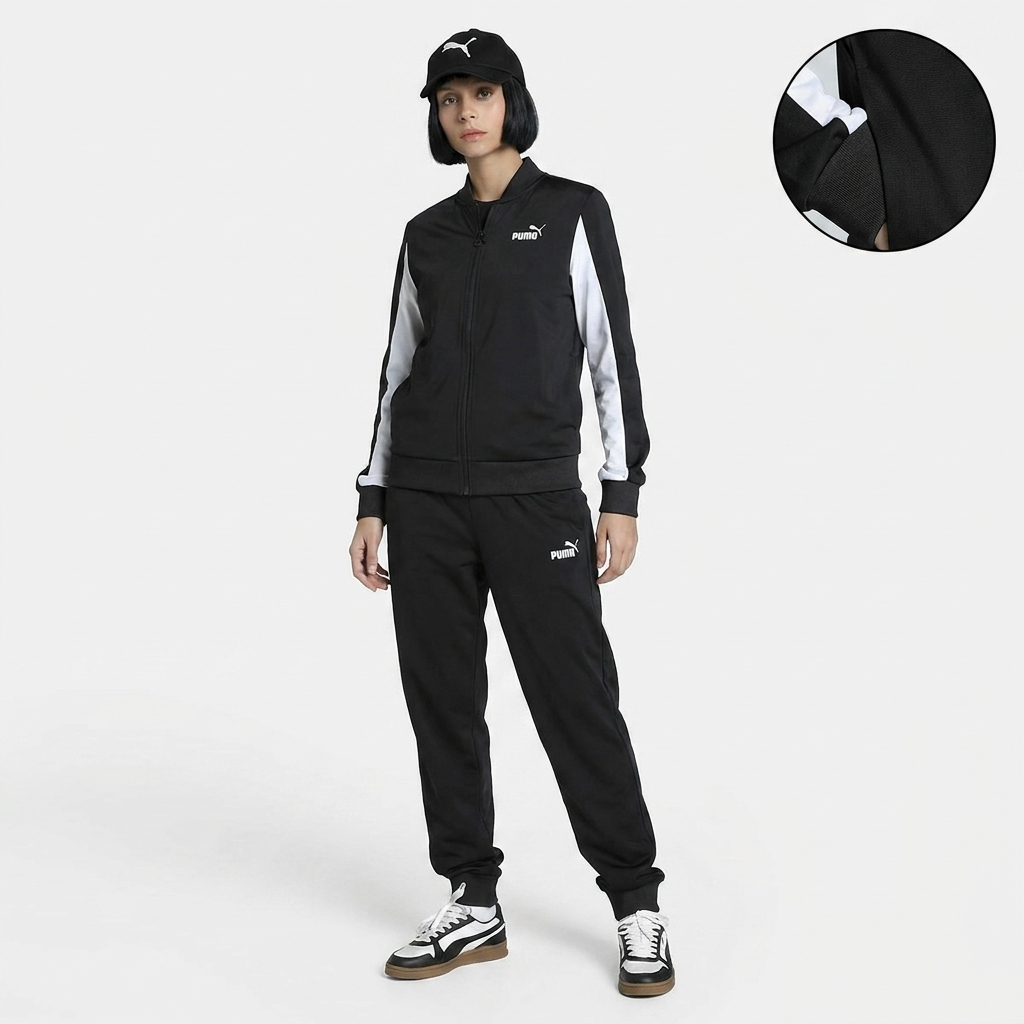 Conjunto Feminino Puma Poly Baseball Lançamento Original