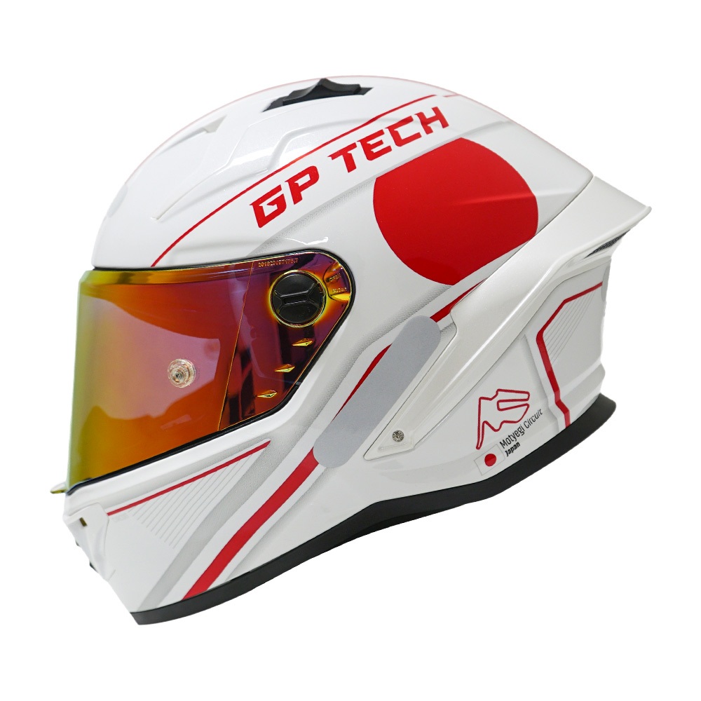 Capacete Fechado Esportivo Gp Tech Pilot Japan Circuit