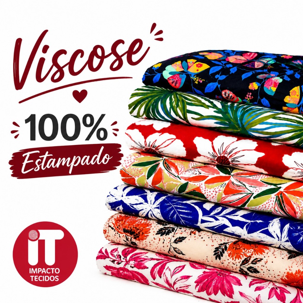 Tecido Viscose 100% Estampado 1mt x 1,46mt Largura para Vestidos e Blusas Qualidade Premium (viscose 60 a 109)