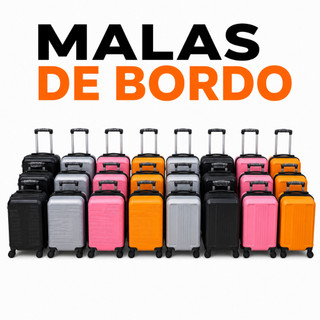 Mala de Bordo Viagem Padrao ANAC rodinhas 360° Frete Grátis CUPOM 2W