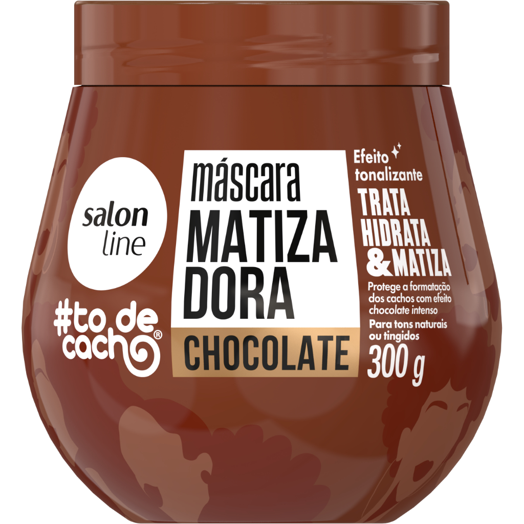 Máscara Matizadora #todecacho Chocolate 300g