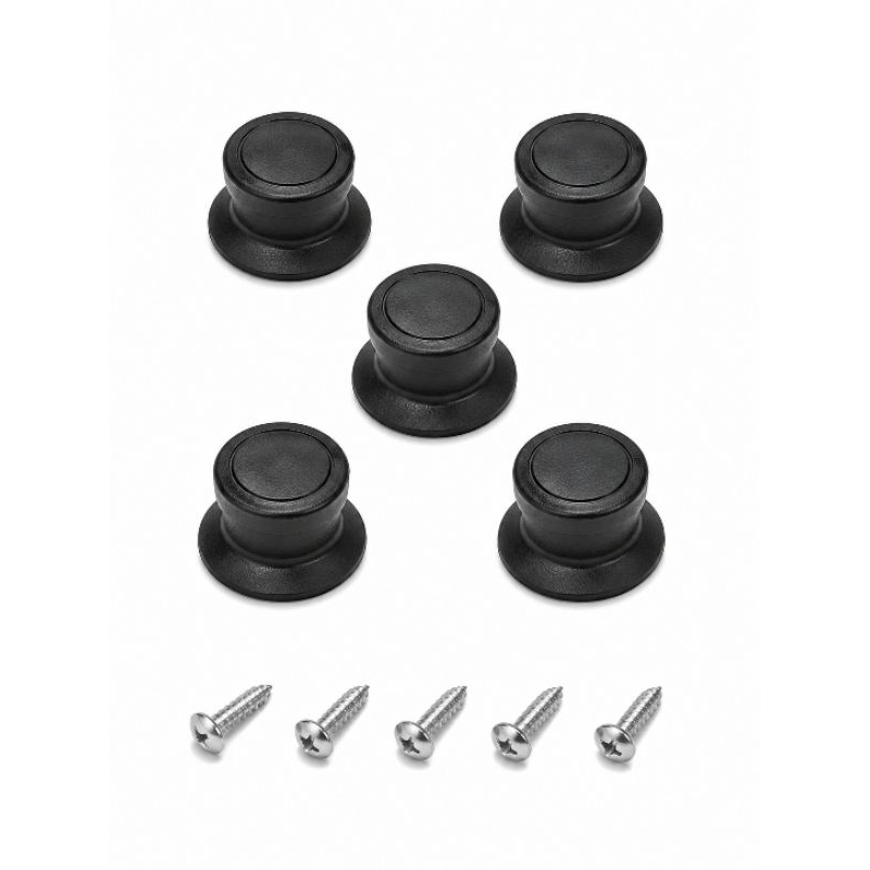 KIT  Pegador Puxador para Tampa de panelas e frigideiras  kit  com Parafusos  Kit 5,10, 20 ou 50 peças