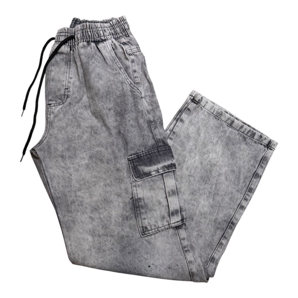 CALCA MASCULINO CARGO SEM PUNHO NA PERNA BAG