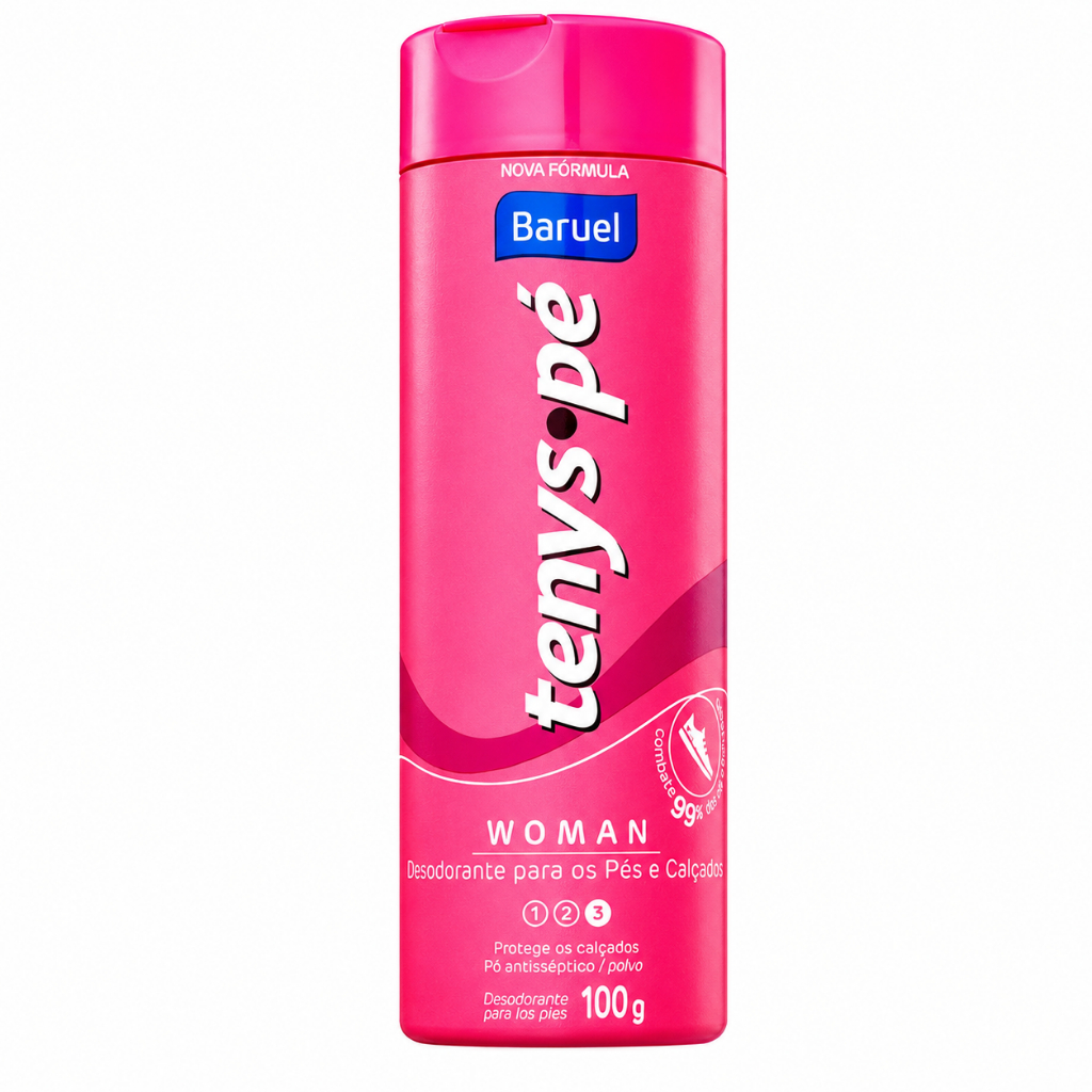 Talco Tenys Pé Woman 100g Baruel