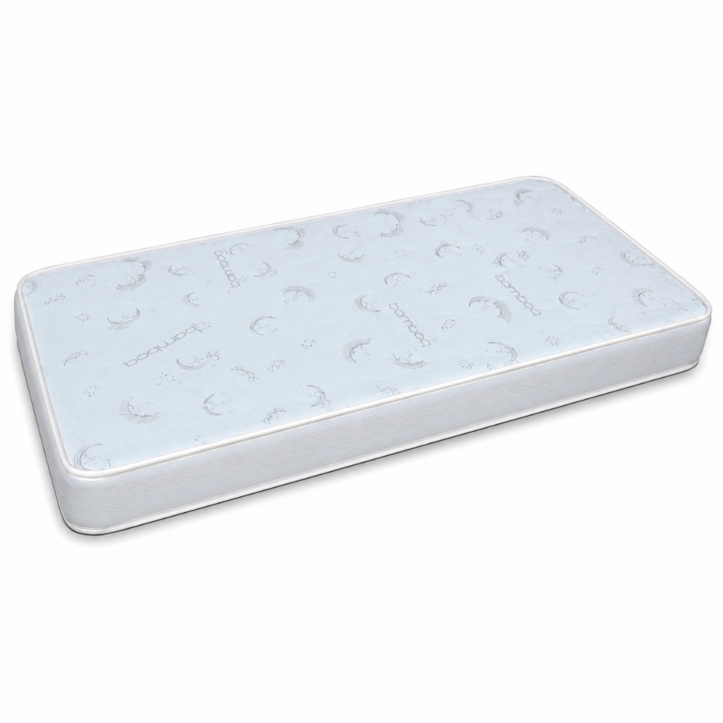 Colchão De Berço 130x70 Modelo Americano Plumatex Tecido Bamboo Macio Espuma D20