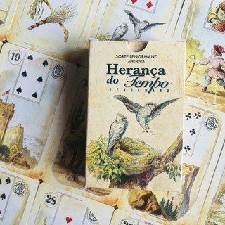 Herança do Tempo Lenormand - Reprodução - Dondorf Lenormand - Baralho Cigano