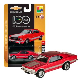 Opala SS Miniatura 1:64 Pneus De Borracha Edição De 100 Anos