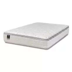 Colchão Casal Queen Molas Ensacadas Gazin Com Pillow Tower New 158x198x35cm Branco