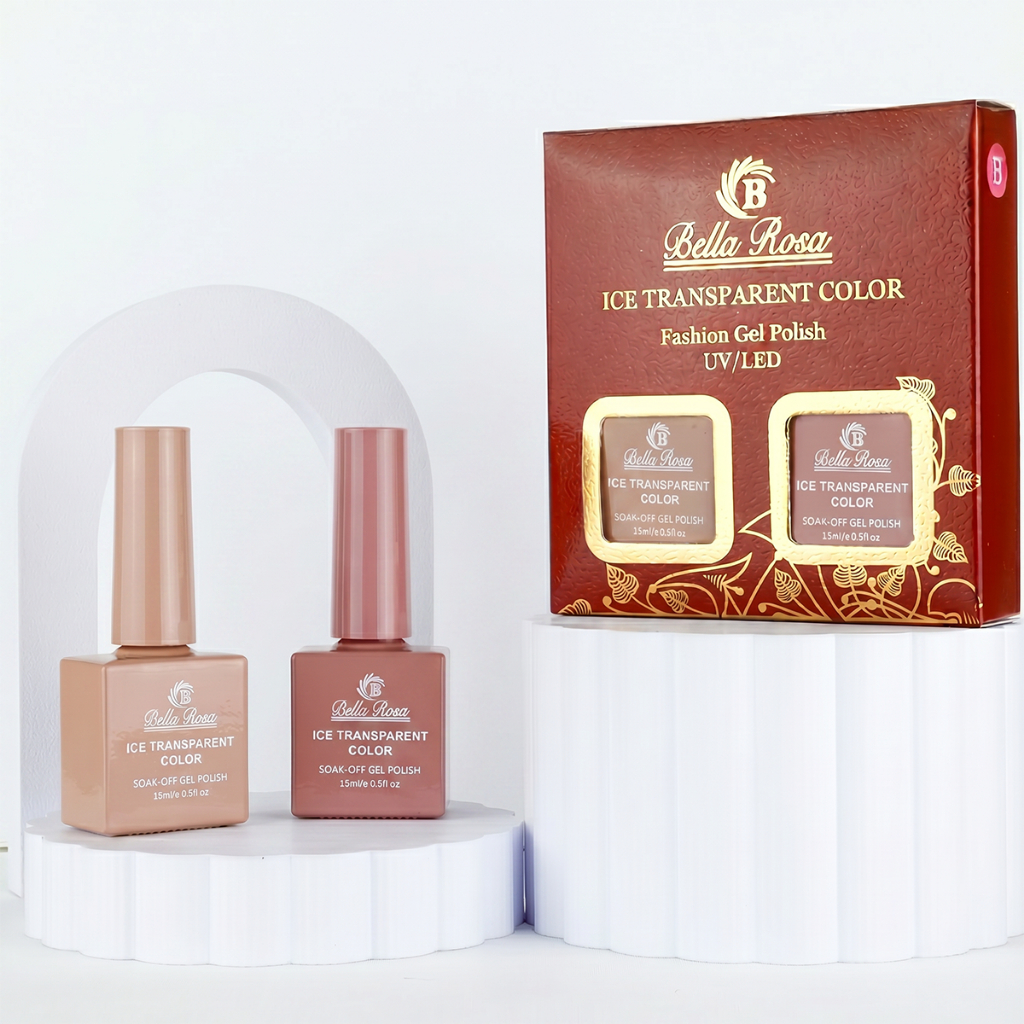 Esmalte em Gel Renda 15ml Kit Francesinha Branco Nude Renda Cristal p/ Unhas Original ANVISA Bella Rosa ou Lirio