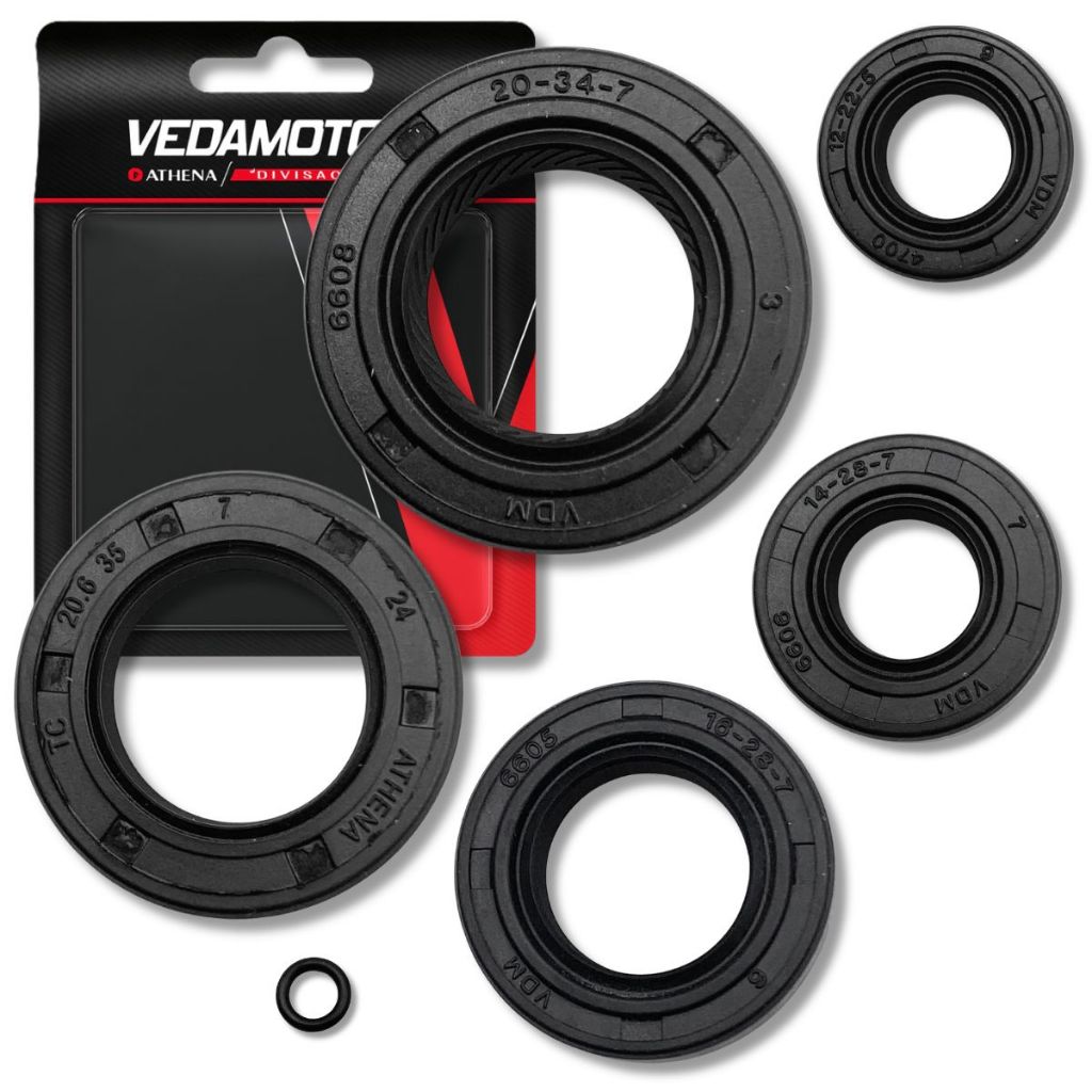 Retentor do Motor Cg 125 Titan 1995-2004 / Titan 125 / Fan 125 Vedamotors