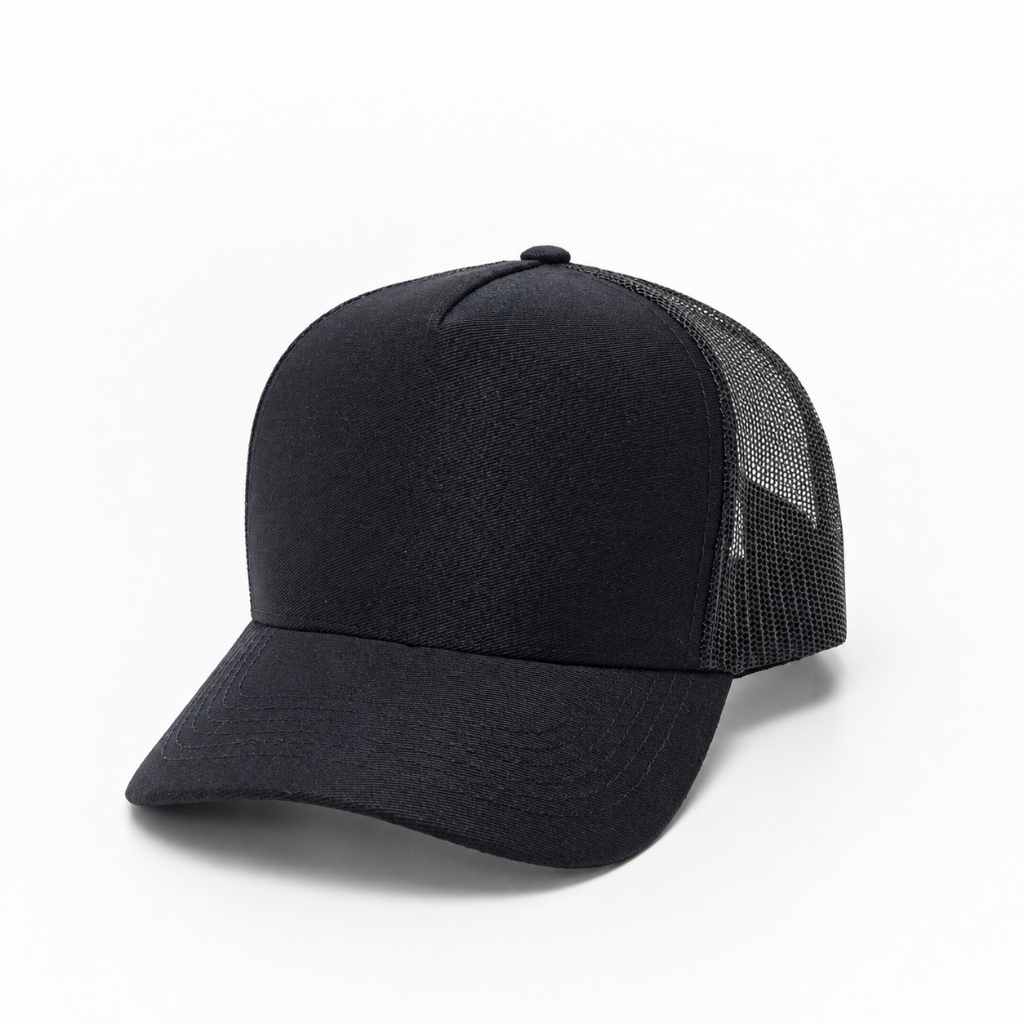 Boné de Telinha Modelo Trucker Americano snapback aba curva masculino feminino sem estampa