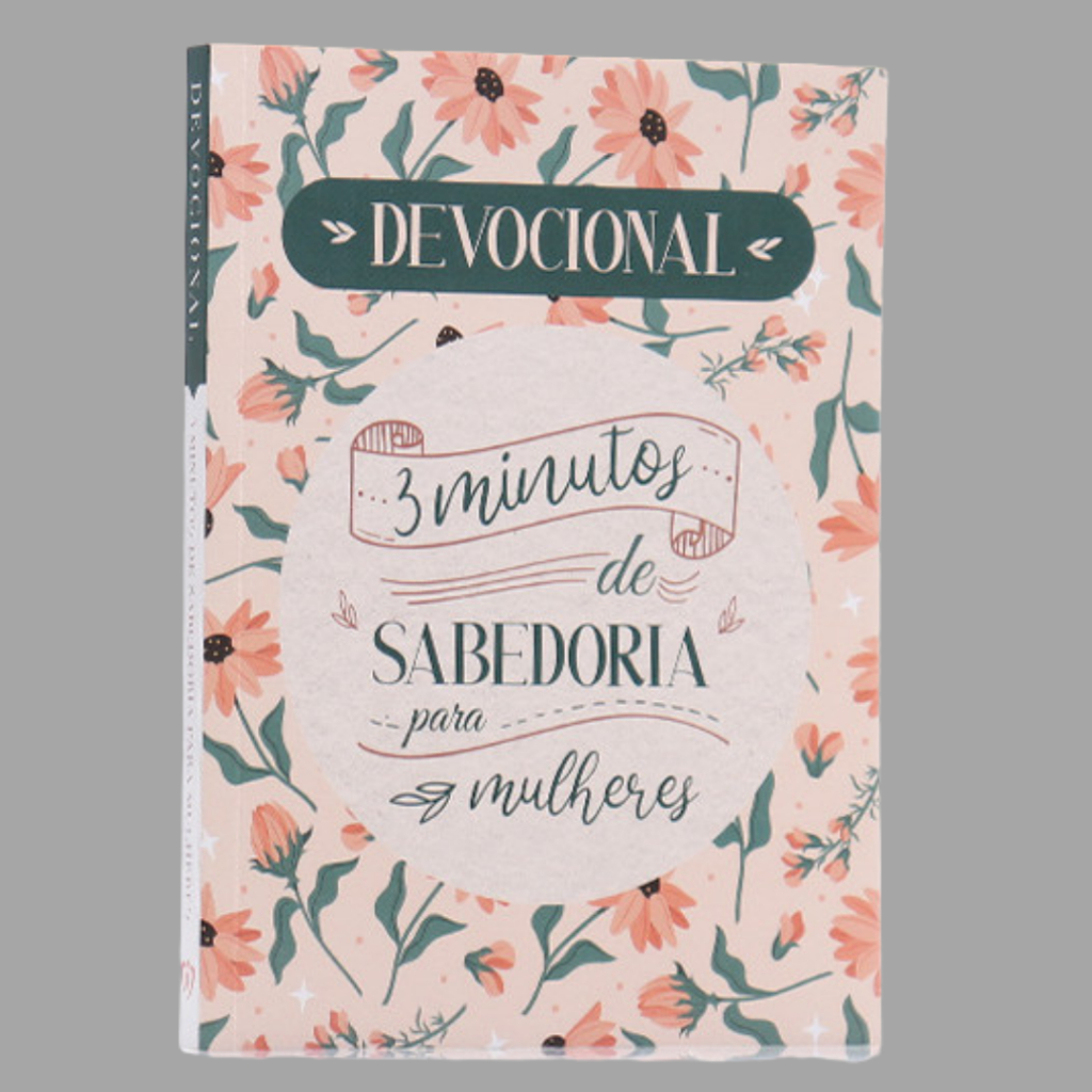 Devocional 3 Minutos de Sabedoria Para Mulheres | Lettering