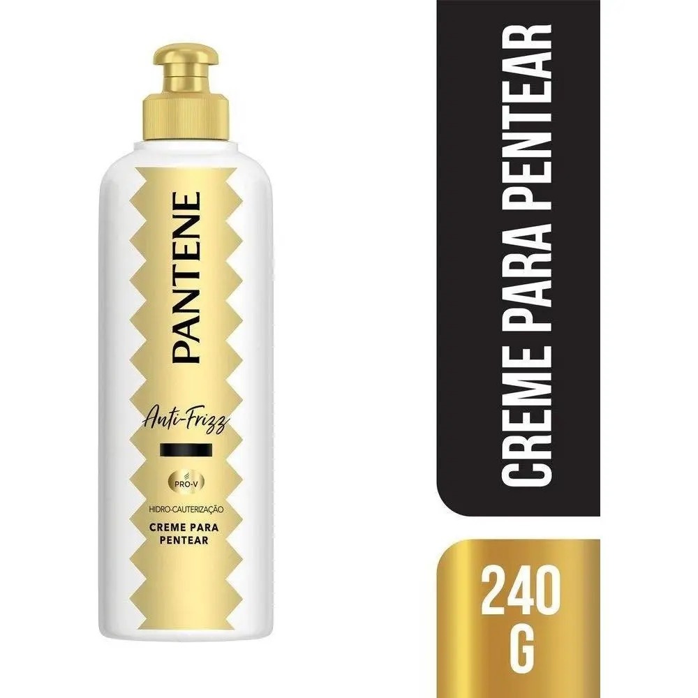 Creme para Pentear Pantena Anti-frizz Hidrocauterização 240g