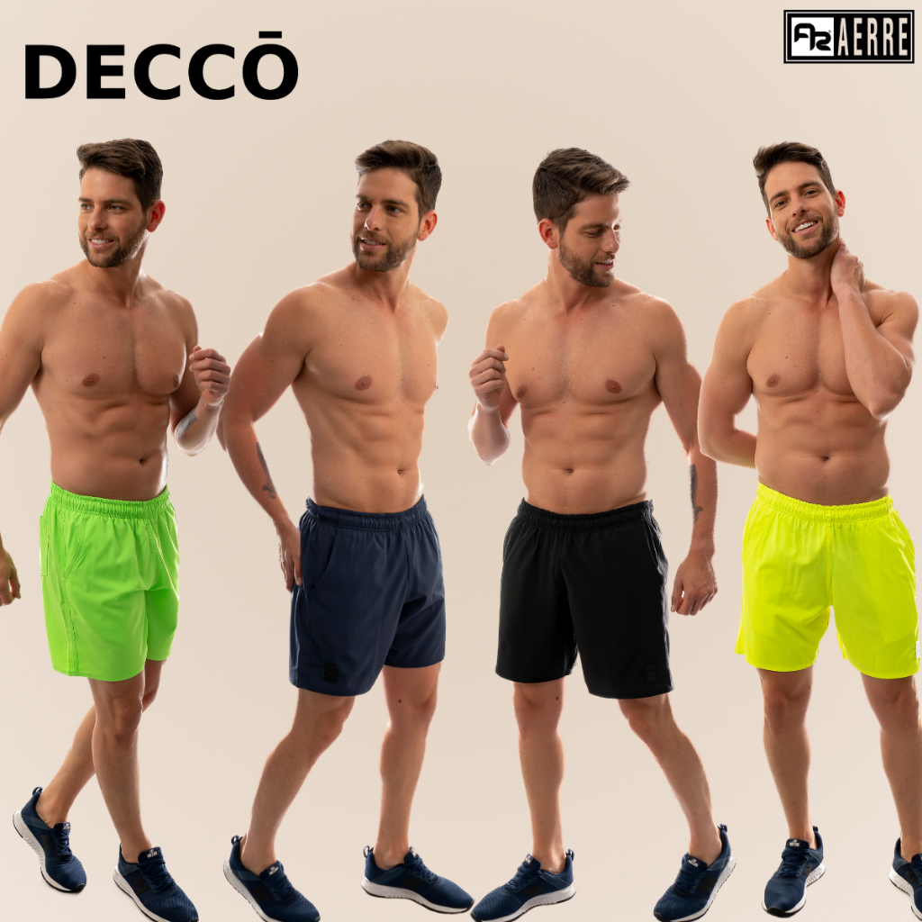 Shorts Bermuda Tactel Masculina Fitness Aerre