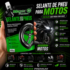 Vacina pneu para moto elétricas Scooter e todos modelos de moto pneu com ou sem câmara Premium